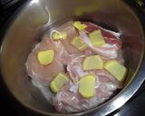 鶏もも、鶏むね、豚バラの酒蒸し作り方1写真