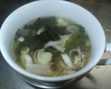 海藻麺・わかめのスープ作り方3写真