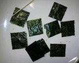 海苔だけで「まっくろくろすけ」おにぎり作り方4写真
