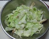 たっぷりキャベツのさっぱりサラダ作り方2写真