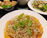 デトックス★春菊と人参の塩麹胡麻和え作り方6写真