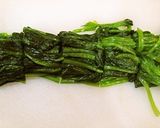 蒸し鶏とほうれん草のウマウマ和え♪作り方5写真
