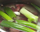 韓国料理ー韓国お雑煮：トックマンドゥグク作り方1写真