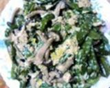 絹さやの卵とじ作り方6写真