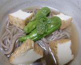 厚揚げの☆ゆず胡椒餡かけそば作り方4写真