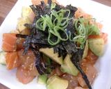 家族大好き♪アボカド海鮮ユッケ丼作り方6写真