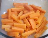 にんじんと椎茸とこんにゃくの味噌きんぴら作り方2写真
