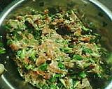 豚ひき肉とニラの☆アジアン揚げ焼き作り方1写真