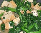 ほうれん草と厚揚げの煮びたし作り方4写真