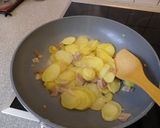 カルボナーラ風ポテト作り方4写真