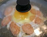 小腹が空いたら魚肉ソーセージで目玉焼き丼作り方5写真
