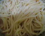 超簡単！和風たらこパスタ作り方4写真