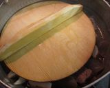 れんこんとこんにゃくと豚肉の煮物作り方5写真