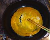 豚肉とキャベツと卵の甘辛味噌炒め作り方1写真