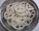 あさりとれんこんのスープ♪作り方1写真