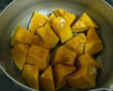 カボチャ煮物リメイク♥美味カボチャサラダ作り方10写真
