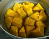 カボチャ煮物リメイク♥美味カボチャサラダ作り方11写真