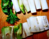 醤油麹deまるごとウドのきんぴら作り方1写真