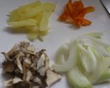 柚子胡椒のピリ辛和風パスタ**作り方1写真
