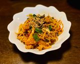 ワンパン、しらたきの豚キムチ！作り方3写真