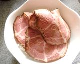 ローストポーク丼。~わさび風味作り方3写真