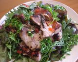 塩麹漬け豚バラ肉の香味野菜サラダ作り方8写真