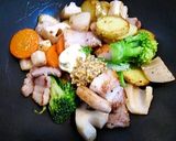 ハーブ豚と野菜の粒マスタード炒め作り方7写真