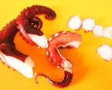 ✾タコとパプリカの柚子こしょうマリネ✾作り方1写真