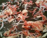 カルシウムたっぷり小松菜炒め作り方1写真