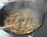 水煮パックでお手軽きんぴら（すき焼きタレ作り方1写真
