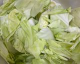 豚こまとキャベツの白だし味噌炒め♪作り方1写真