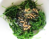 簡単♥豆苗の和え物♥あるもので~作り方3写真