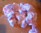 新ジャガと鶏肉の揚げ煮物作り方3写真