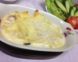ホワイトソース♪ 家庭の味、グラタン！作り方8写真