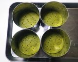 * 和風スイーツ ❤ 抹茶チーズケーキ♪作り方5写真