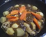 鶏手羽元の甜麺醤煮込み作り方6写真
