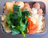 肉団子とたっぷり野菜のクリーム煮作り方2写真