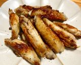 塩麹で柔らか手羽中の旨塩ブラックペッパー焼き作り方4写真