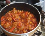 千切りキャベツと食べるチキンボールパスタ作り方8写真