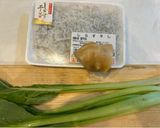 釜揚げしらすと小松菜のご飯のお供作り方1写真