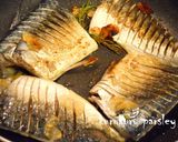 サバの塩焼きローズマリー風味作り方3写真