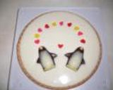 愛いっぱいのレアチーズケーキ（バレンタインバージョン）作り方6写真