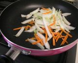 もやしたっぷり✿あんかけ汁そば作り方2写真