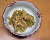 春が旬の ふきと薄揚げの煮物作り方8写真