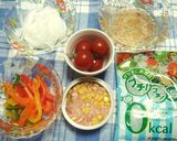 冷製イタリアンパスタ風♪プチプチ海藻麺作り方1写真
