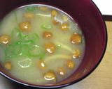 なめこのお味噌汁作り方3写真