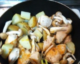 ☆簡単☆きのこと鶏肉のクリーム煮作り方3写真
