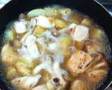 ☆簡単☆きのこと鶏肉のクリーム煮作り方4写真