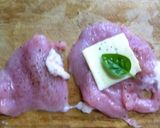 衣ひと工夫☆バジルとチーズ挟みチキンカツ作り方3写真