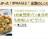 HB★惣菜パン★冷めても美味しいピザパン作り方8写真